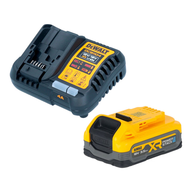 DeWalt DCB 1104 S1 Akku Starter Set mit Schnell Ladegeraet 1x Powerstack Akku 18 V 3 5 Ah 0 - toolbrothers