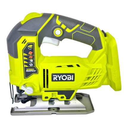RYOBI R18JS 0 Akku Stichsaege 18 V 101 mm 2x Akku 4 0 Ah Ladegeraet 1 - toolbrothers