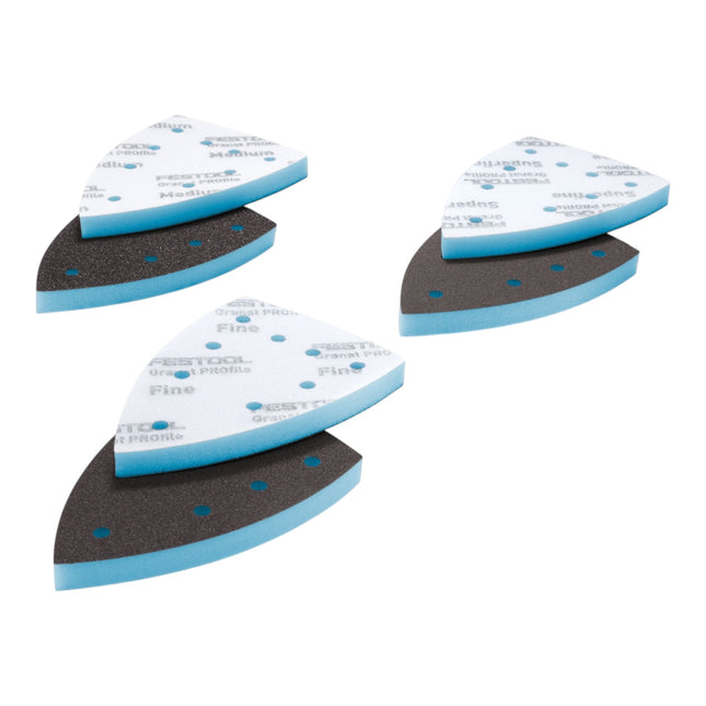 Festool Delta F GR PRO 10 Set Schleifmittel Granat PROfile 100 x 150 mm P120 600 10 Stk 578807 fuer DTS 400 DTSC 400 DS 400 0 - toolbrothers