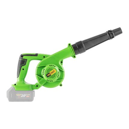 Procraft PB22bb Akku Laubblaeser 20 V Solo ohne Akku ohne Ladegeraet 3 - toolbrothers