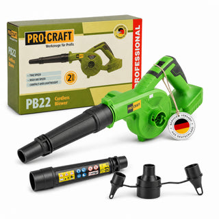 Procraft PB22bb Akku Laubblaeser 20 V Solo ohne Akku ohne Ladegeraet 0 - toolbrothers
