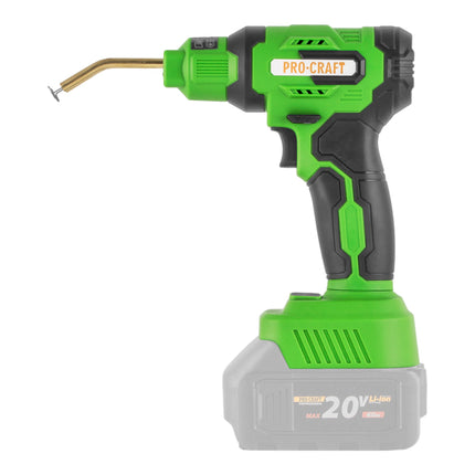 Procraft CS40 bb Akku Kunststoffschweissgeraet 20 V 600 C 0 7 1 1 A 2x Akku 2 0 Ah Ladegeraet Koffer 1 - toolbrothers