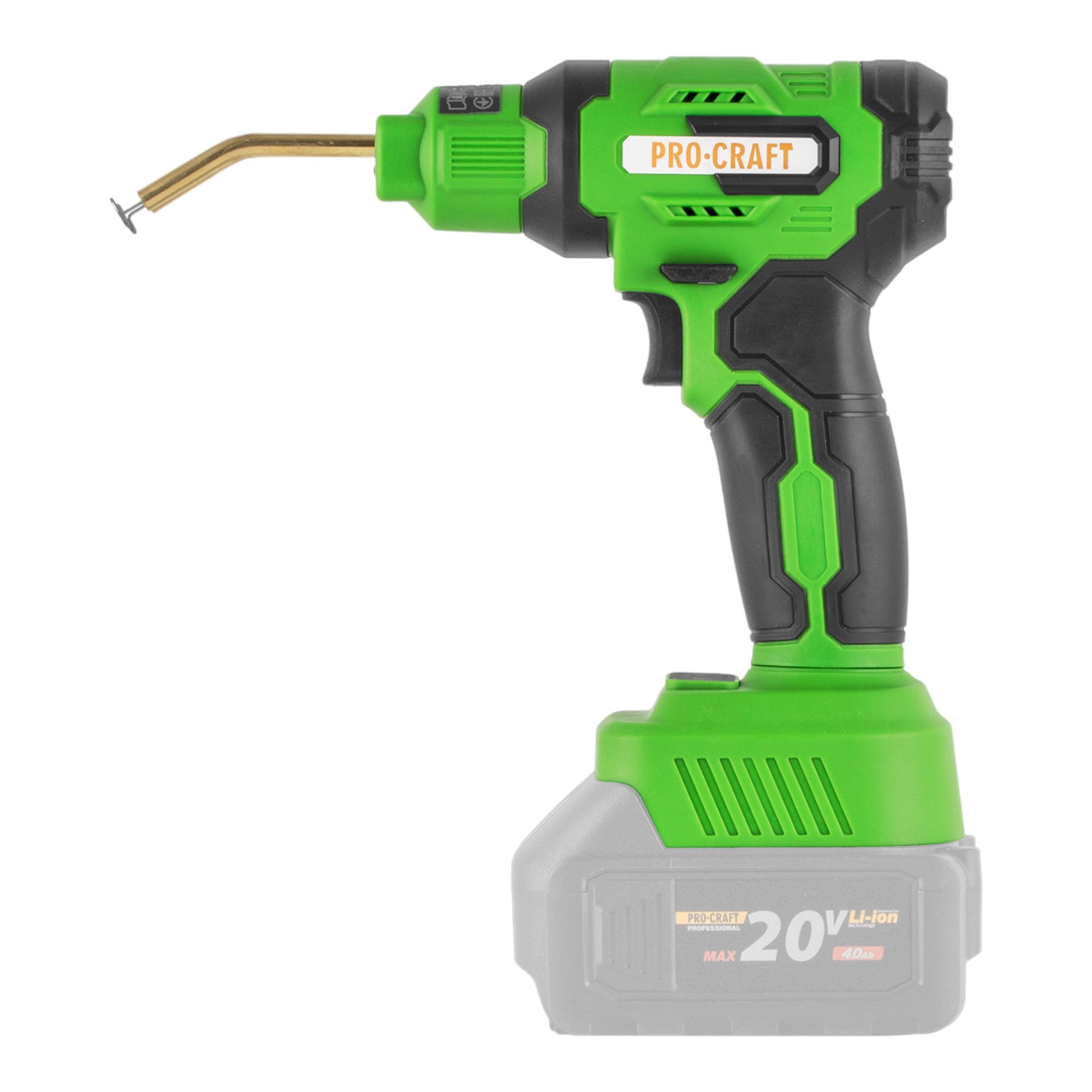 Procraft CS40 bb Akku Kunststoffschweissgeraet 20 V 600 C 0 7 1 1 A 2x Akku 4 0 Ah Ladegeraet Koffer 1 - toolbrothers