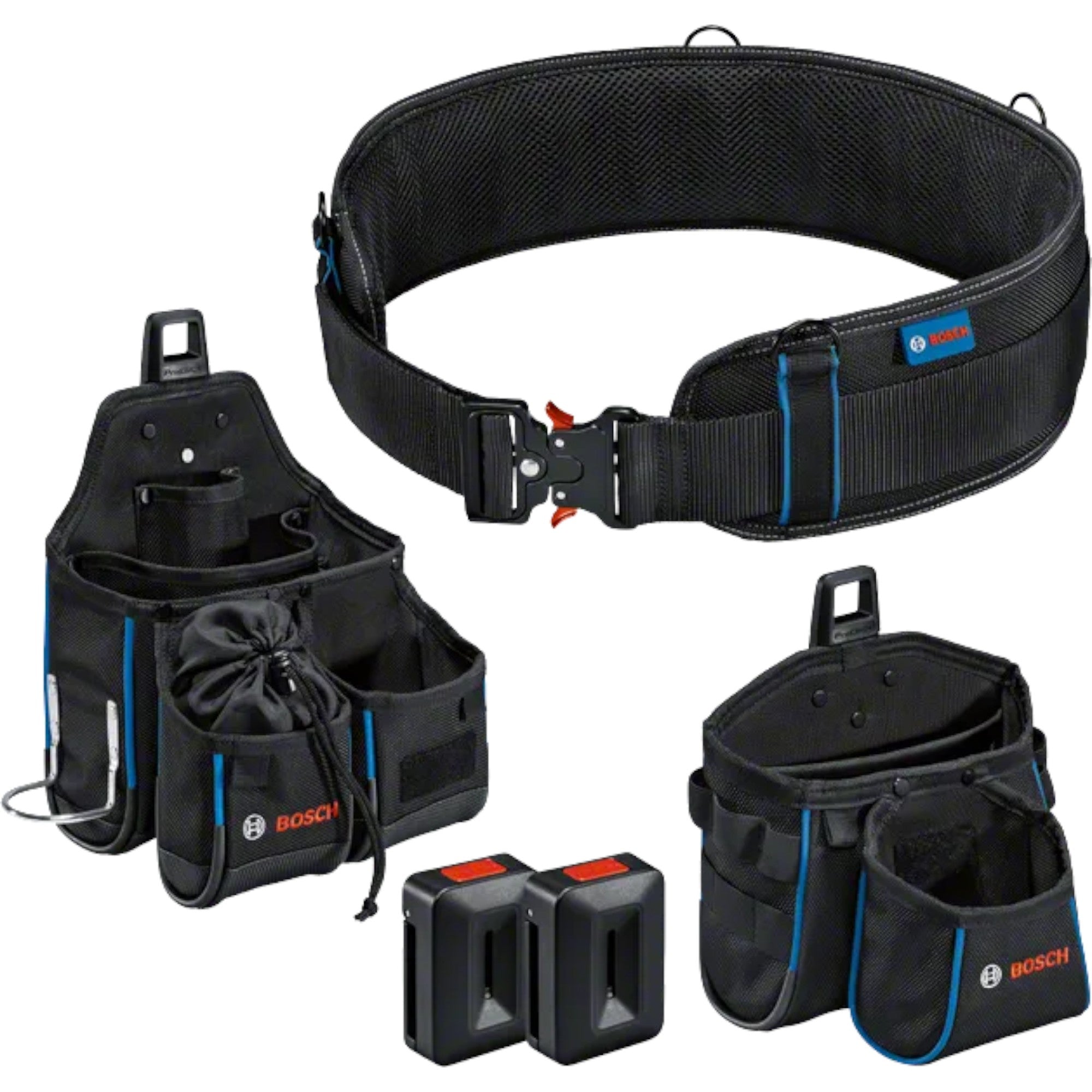 Bosch Werkzeug Set 1600A0265R mit Guertel 108 GWT 4 Werkzeugtasche GWT 2 Werkzeugtasche 2x ProClick Holder 1 - toolbrothers