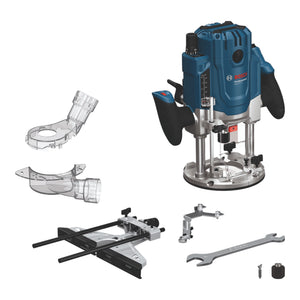 Bosch GOF 20-12 Oberfräse 2000 Watt 8 / 12 mm ( 0601627220 ) + Zubehör