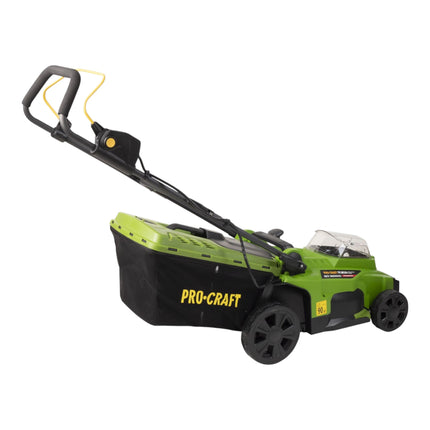 Procraft PLM20bb Akku Rasenmaeher 40 V 2x 20 V 370 mm Brushless 4x Akku 4 0 Ah Ladegeraet 3 - toolbrothers