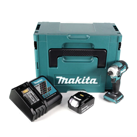 Makita DTD 170 RG1J Akku Schlagschrauber 1/4" 18 V Brushless Li-Ion mit 1x 6,0 Ah Akku und Ladegerät im MakPac - Toolbrothers