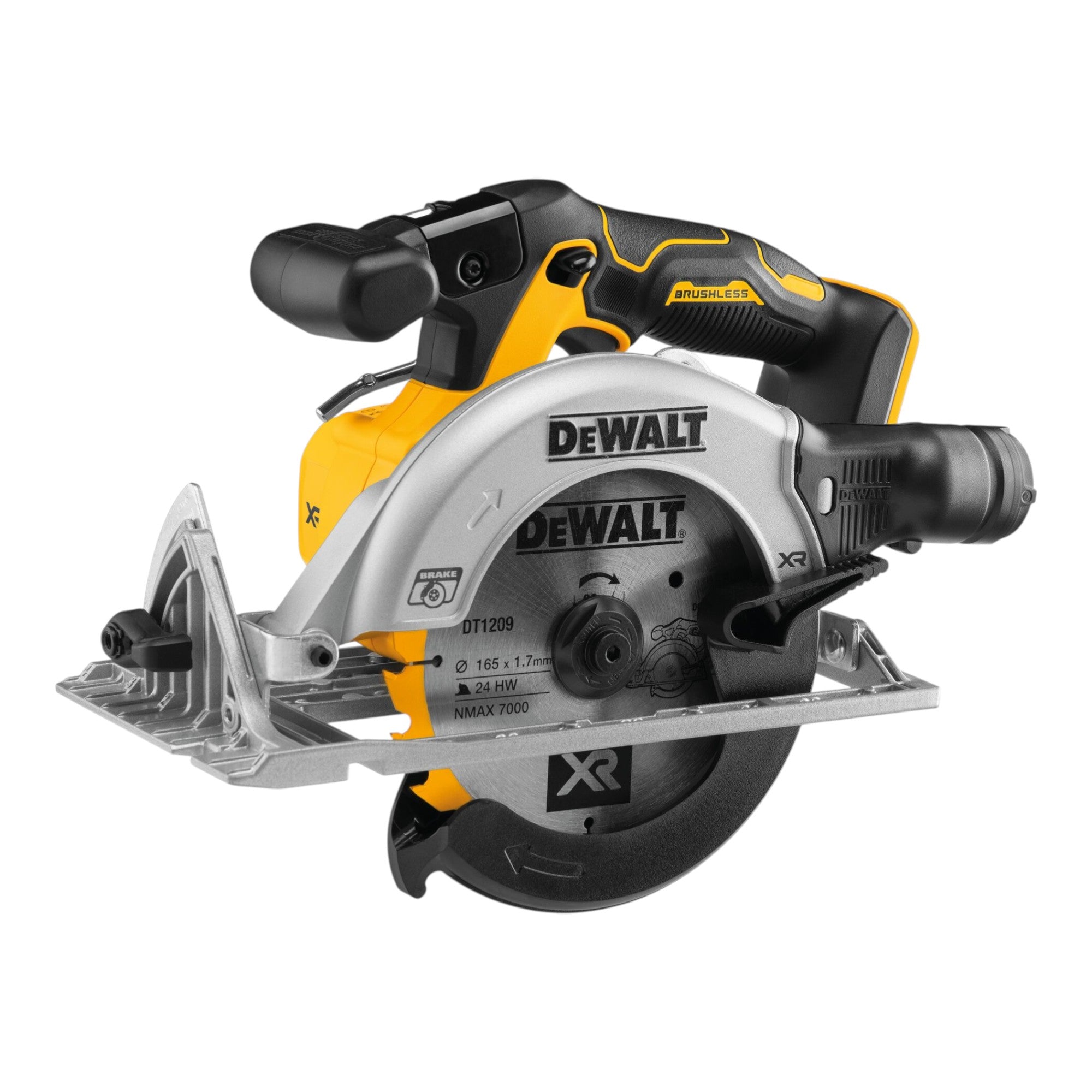 DeWalt DCS 565 P2T Akku Handkreissaege 18 V 165 mm Brushless 2x Akku 5 0 Ah Ladegeraet TSTAK 1 - toolbrothers