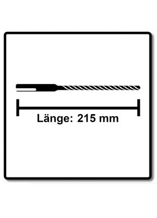 Makita NEMESIS 2 Hammer und Stahl Beton Bohrer SDS-Plus 10x215 - 2 Stück ( 2x B-58213 ) - Toolbrothers