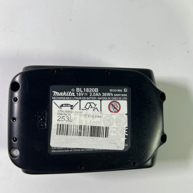 Makita BL 1820 B 18 V 2 0 Ah 2000 mAh Li Ion Akku mit LED Anzeige 197254 9 original kein Nachbau Leicht Gebraucht 0 - toolbrothers