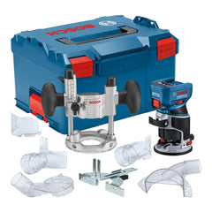 Bosch GKF 18V 8 Professional Akku Kantenfraese 18 V 8 0 mm Brushless 06016C2003 Taucheinheit L Boxx ohne Akku ohne Ladegeraet 0 - toolbrothers