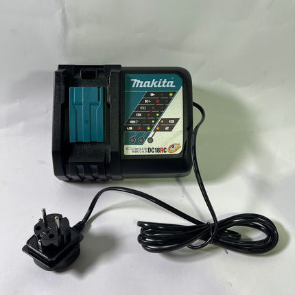 Makita DC 18 RC Akku Schnell Ladegeraet 7 2 V 18 V 195584 2 fuer Li Ion Akku Leicht Gebraucht 2 - toolbrothers