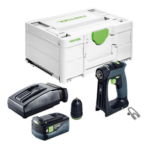 Festool CXS 18-Basic Akku Bohrschrauber 18 V 40 Nm Brushless + 1x Akku 5,0 Ah + Ladegerät + Systainer