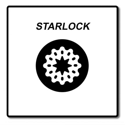 Fein E-Cut Precision Starlock Sägeblatt 5 Stk. 50 x 35 mm ( 63502126230 ) HCS-Stahl - Toolbrothers