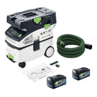 Festool CTMC MIDI I Basic Akku Absaugmobil 36 V 2x 18 V Staubkl M 2x Akku 5 0 Ah ohne Ladegeraet 0 - toolbrothers
