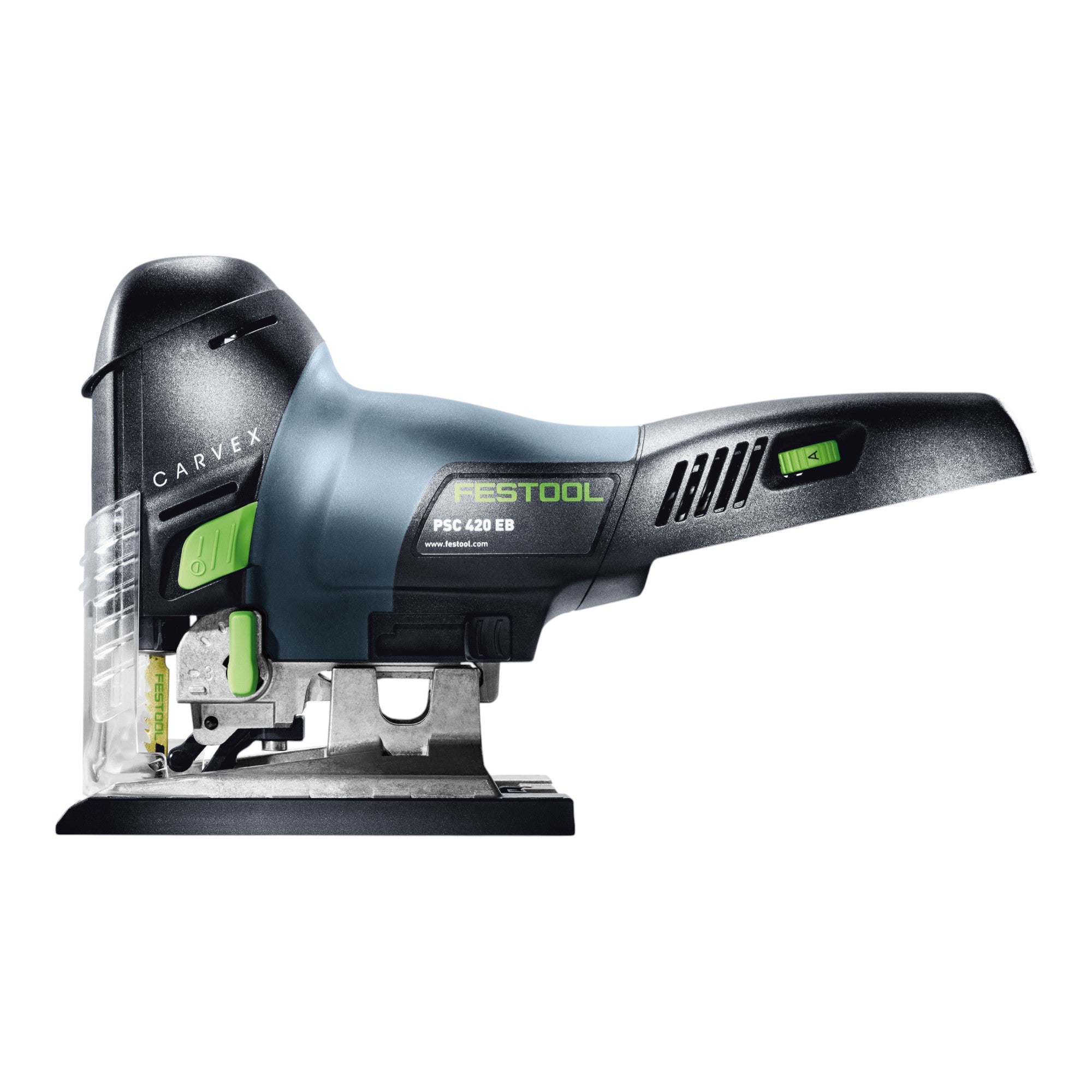 Festool PSC 420 EB Basic Akku Pendelstichsaege 18 V 120 mm Brushless 1x Akku 5 0 Ah Schnellladegeraet Systainer 4 - toolbrothers