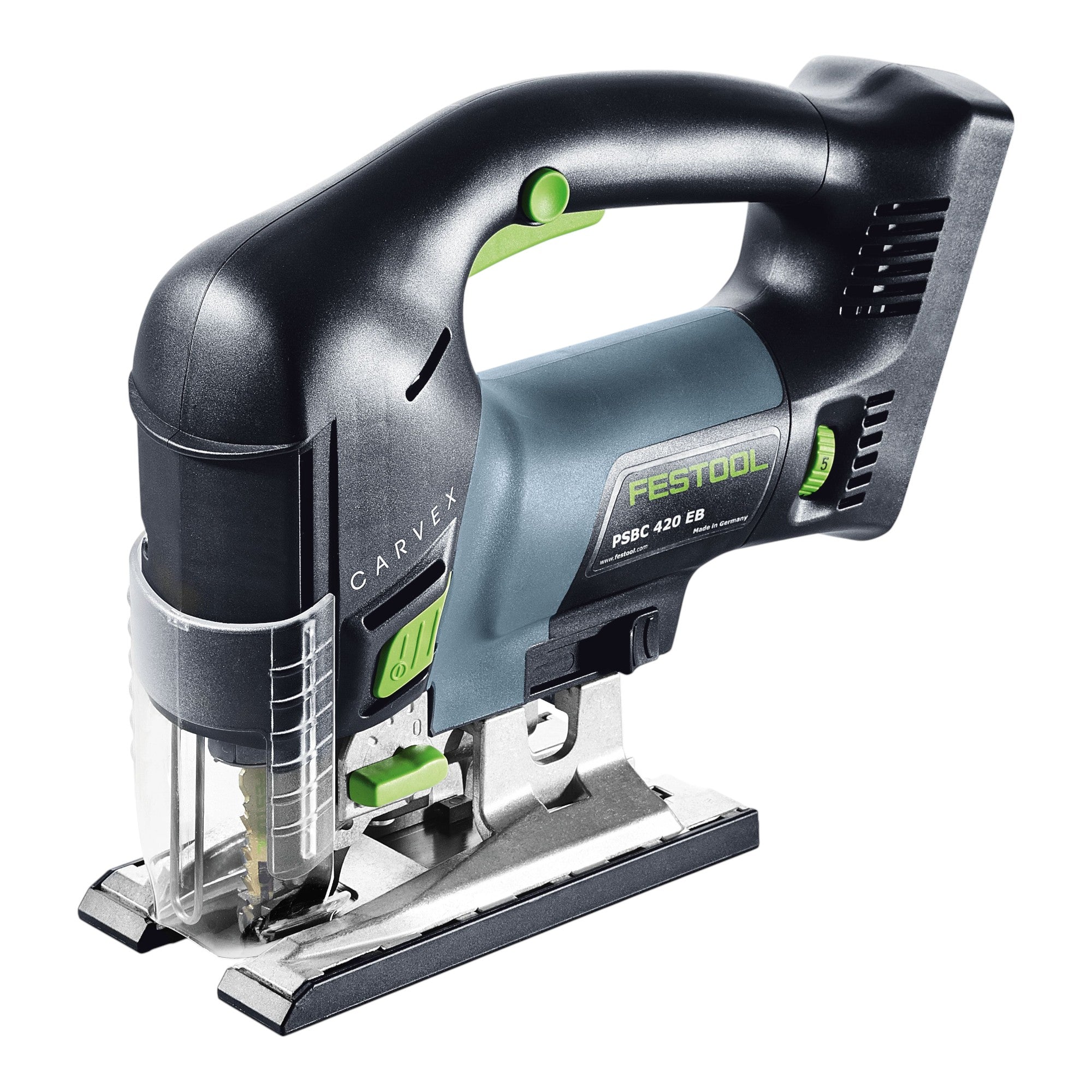 Festool PSBC 420 EB Basic Akku Pendelstichsaege 18 V 120 mm Brushless 2x Akku 5 0 Ah Schnellladegeraet Systainer 1 - toolbrothers