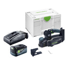 Festool HLC 82 EB Basic Akku Hobel 18 V 82 mm Brushless 1x Akku 5 0 Ah Ladegeraet Systainer 0 - toolbrothers