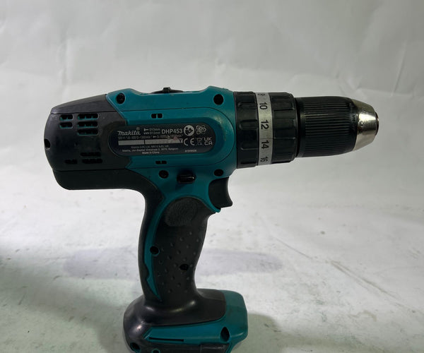 Makita DHP 453 Z Akku Schlagbohrschrauber 18 V 42 Nm Solo - ohne Akku, ohne Ladegerät - Leicht Gebraucht