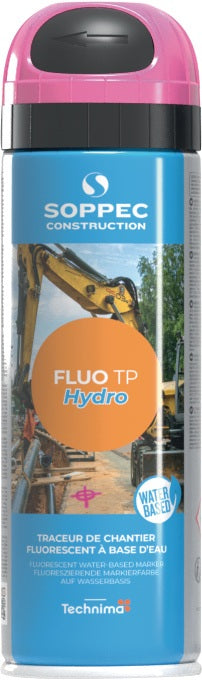 SOPPEC Baustellenmarkierspray Fluo TP Hydro neonpink 12 Stueck 4000354227  0 - toolbrothers