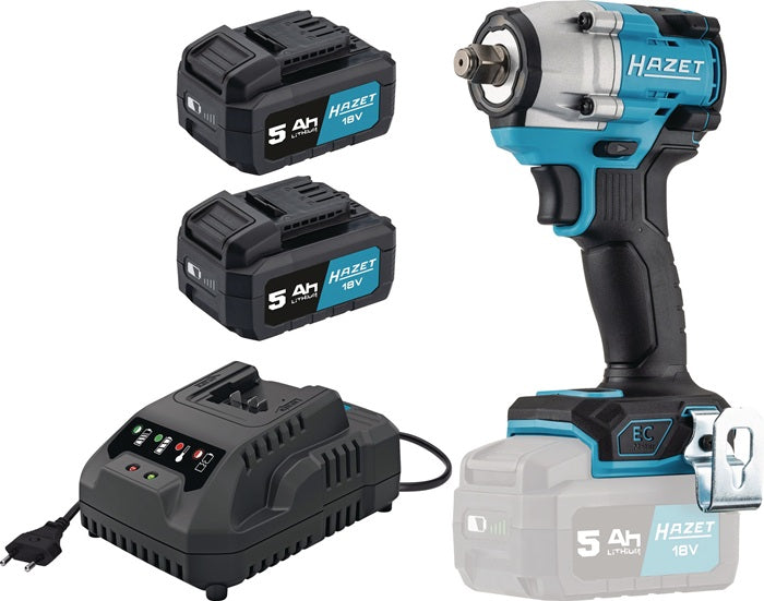 HAZET Akku Schlagschrauber 9512 600 4 18 V 5 Ah 4681154024  0 - toolbrothers