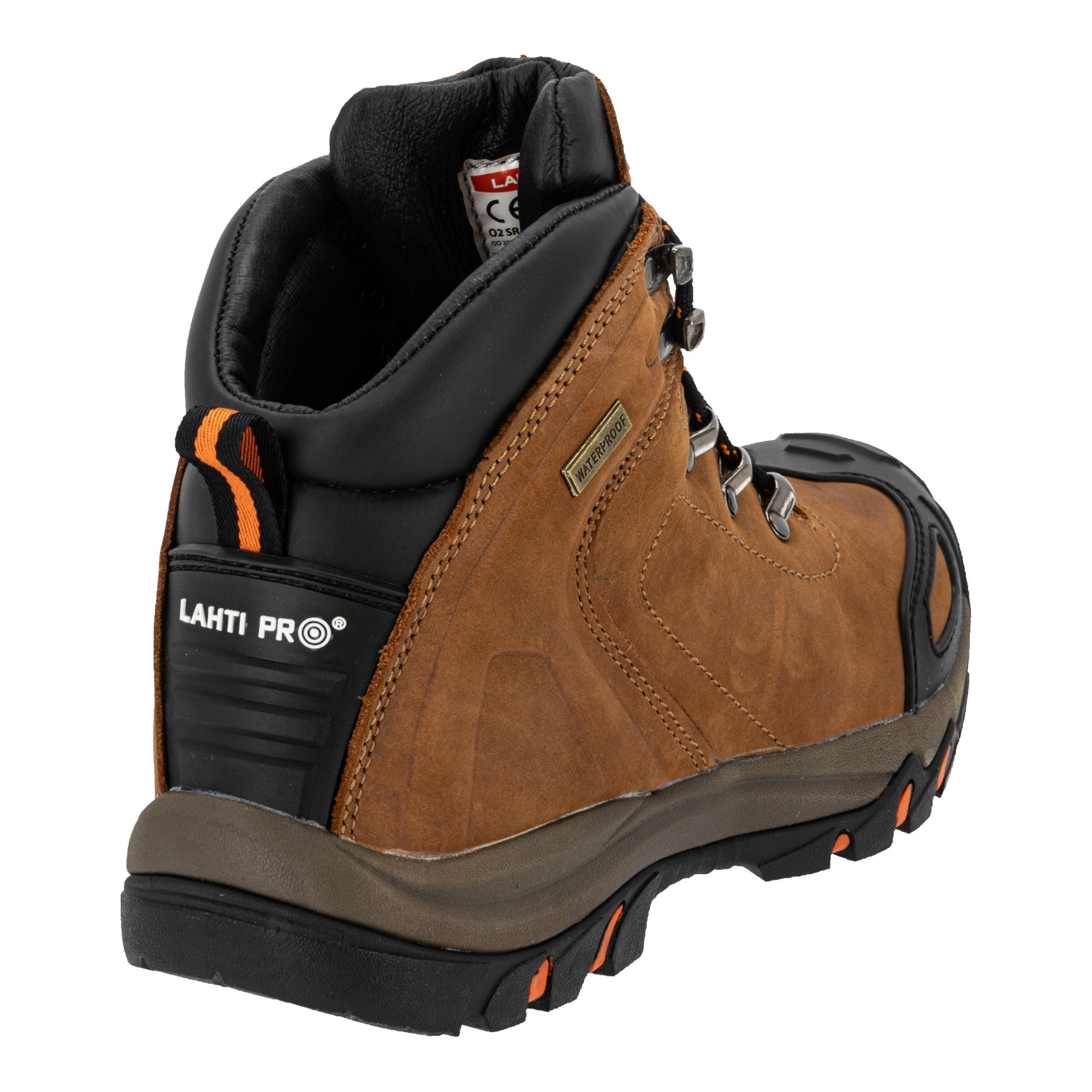 LAHTI PRO Arbeitsstiefel ohne Zehenschutzkappe O2 SRA Groesse 40 L3011540 braun 3 - toolbrothers