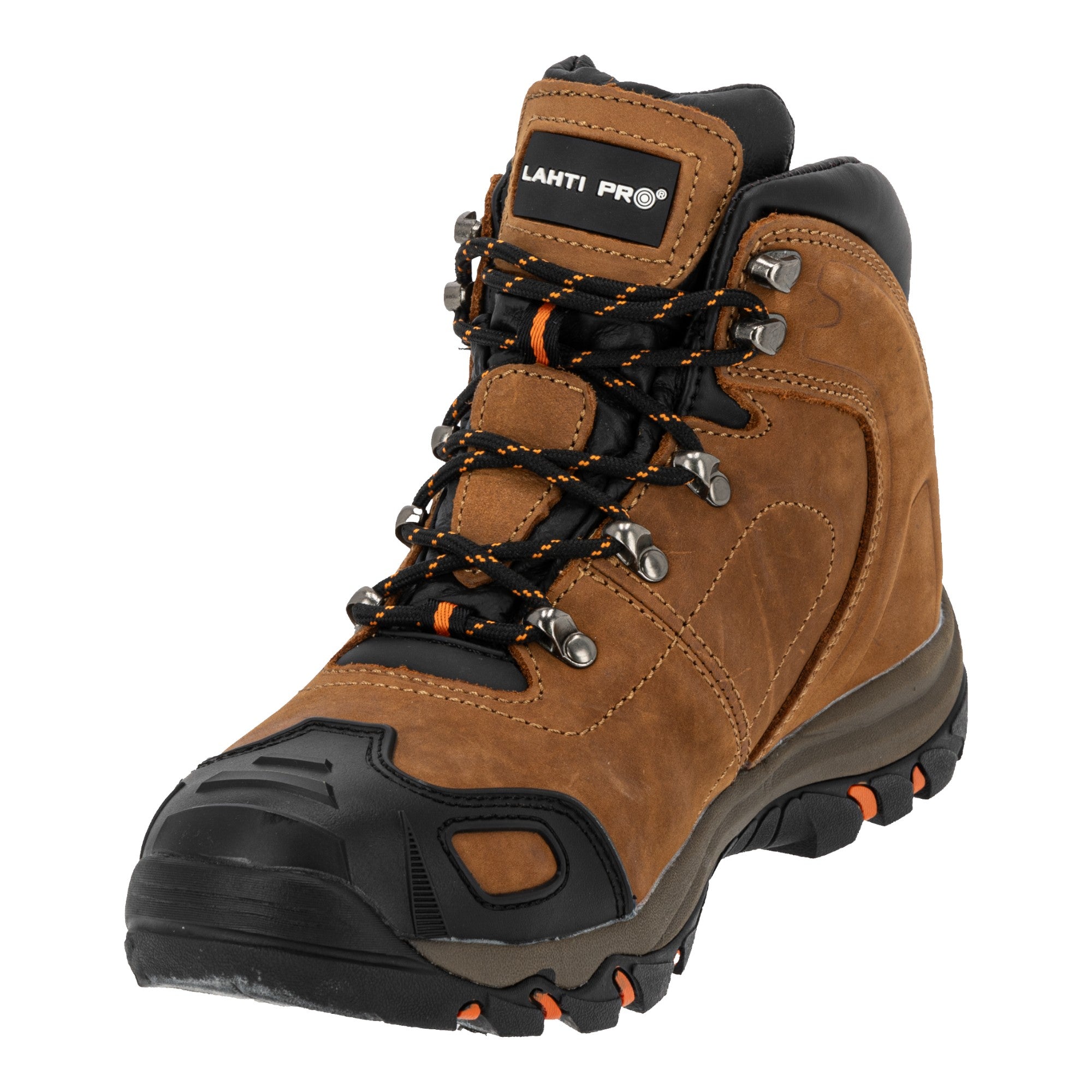 LAHTI PRO Arbeitsstiefel ohne Zehenschutzkappe O2 SRA Groesse 45 L3011545 braun 2 - toolbrothers