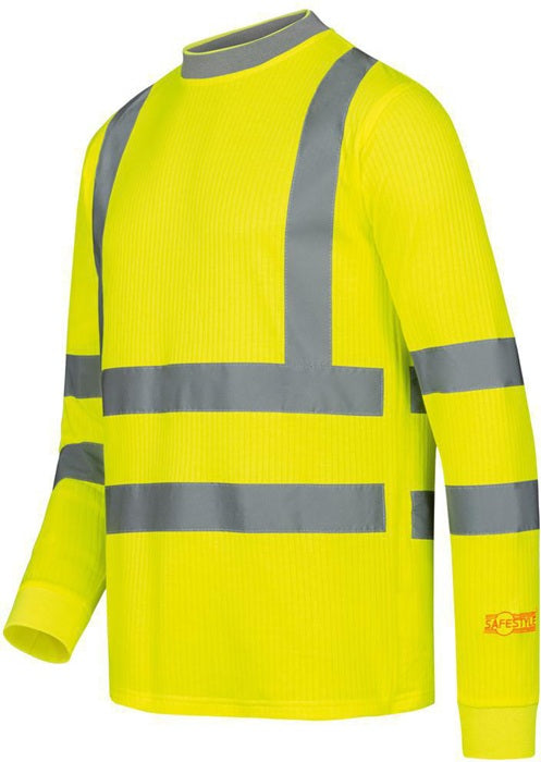 SAFESTYLE Warnschutz Langarm T Shirt OLEAS Groesse L 8000142243  2 - toolbrothers