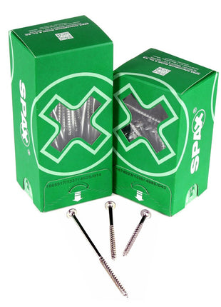 SPAX HI.FORCE Tellerkopfschraube 6,0 x 100 mm 100 Stk. ( 0251010601005 ) Teilgewinde Torx T-STAR plus T30 4CUT WIROX - Toolbrothers