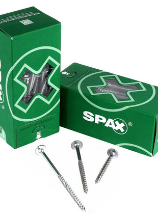 SPAX HI.FORCE Tellerkopfschraube 8,0 x 120 mm 50 Stk. ( 0251010801205 ) Vollgewinde Torx T-STAR plus WIROX 4CUT - Toolbrothers