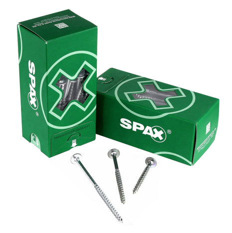 SPAX HI.FORCE Tellerkopfschraube 8,0 x 140 mm 50 Stk. ( 0251010801405 ) Teilgewinde Torx T-STAR plus T40 4CUT WIROX - Toolbrothers