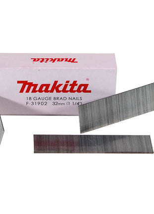 Makita Stauchkopfnagel Brads 32mm 5000 Stück galvanisiert ( F-31902 ) für Makita Nagler DBN500/AF505/AF506 - Toolbrothers