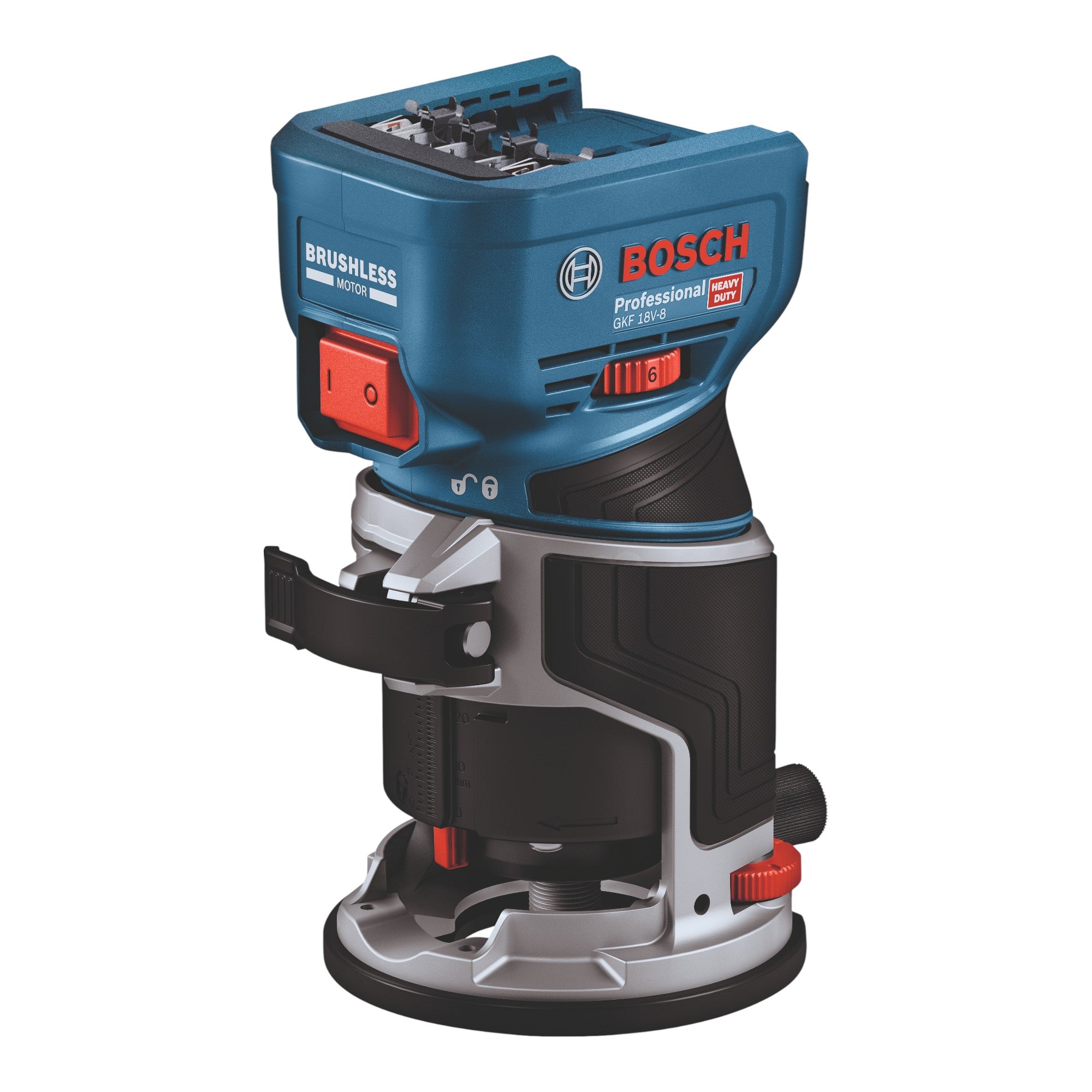 Bosch GKF 18V 8 Professional Akku Kantenfraese 18 V 8 0 mm Brushless 1x ProCORE Akku 4 0 Ah Taucheinheit L Boxx ohne Ladegeraet 1 - toolbrothers