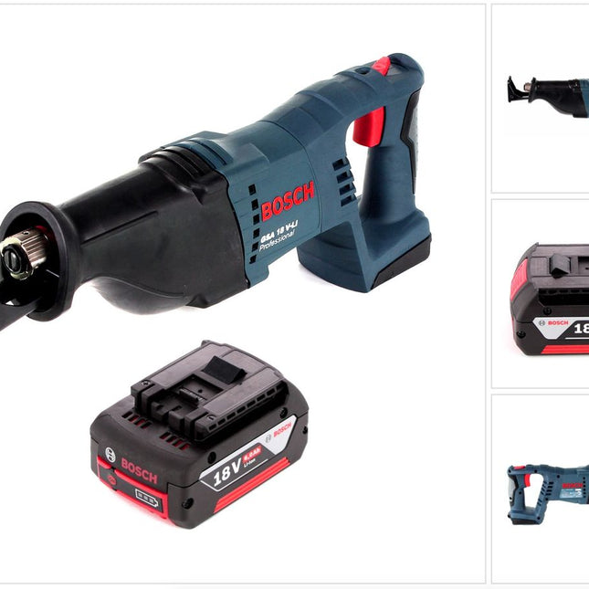 Bosch GSA 18 V-Li Akku Säbelsäge 18V + 1x Akku 6,0Ah - ohne Ladegerät, ohne Koffer - Toolbrothers