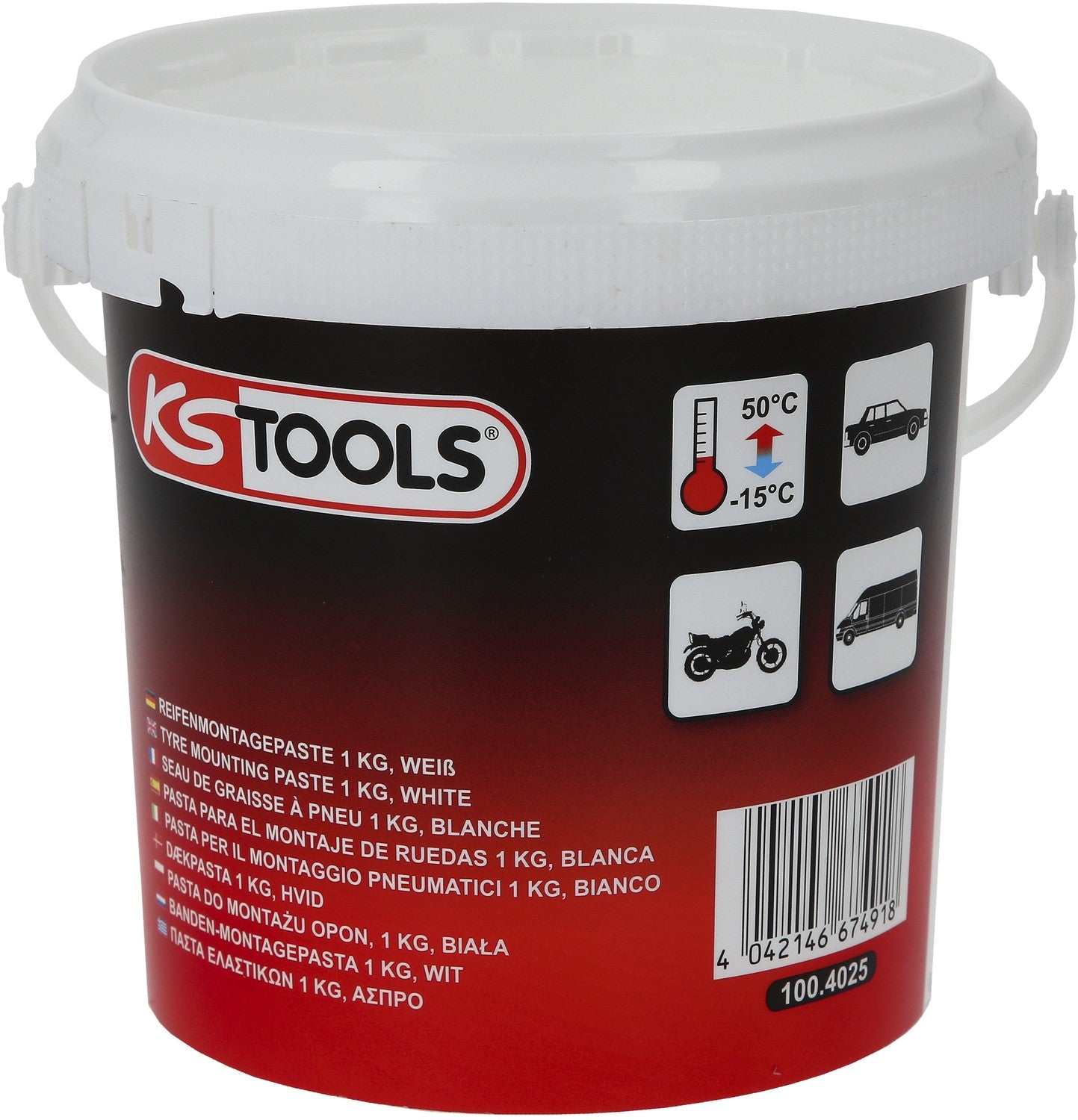 KS Tools Reifenmontagepaste 1 kg weiss 100 4025  0 - toolbrothers