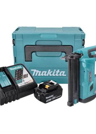 Makita DBN 500 RT1J Akku Stauchkopfnagler 18 V 15-50 mm + 1x Akku 5,0 Ah + Ladegerät + Makpac - Toolbrothers