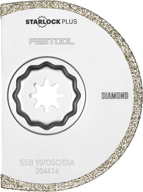 Festool SSB 90/OSC/DIA Diamant-Sägeblatt ( 204414 ) für OSC 18 zum Säubern und Trennen von Steinfugen und Epoxidharzfugen