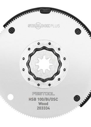 Festool HSB 100/Bi/OSC Holz-Sägeblatt ( 203334 ) für OSC 18