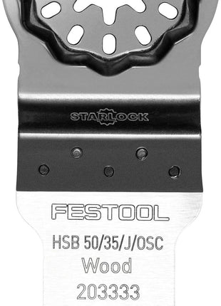 Hoja de sierra para madera Festool HSB 50/35/J/OSC/5 (203333) para OSC 18