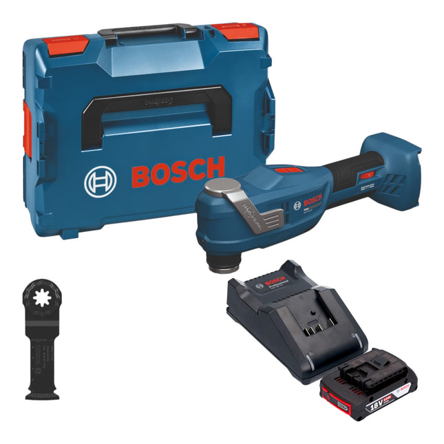 Bosch GOP 18V 30 Akku Multifunktionswerkzeug 18 V Starlock Plus Brushless 1x Akku 2 0 Ah Ladegeraet L Boxx 0 - toolbrothers