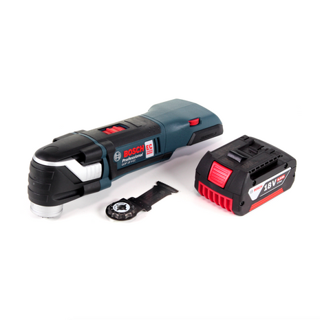 Bosch GOP 18 V-EC Professional Multi Cutter Multifunktionswerkzeug OIS / Starlock + 1x 6,0 Ah Akku - ohne Ladegerät - Toolbrothers