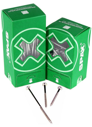 SPAX HI.FORCE Tellerkopfschraube 6,0 x 120 mm 500 Stk. ( 5x 0251010601205 ) Teilgewinde Torx T-STAR plus T30 4CUT WIROX - Toolbrothers