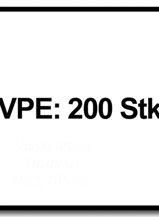 SPAX HI.FORCE Tellerkopfschraube 6,0 x 80 mm 200 Stk. ( 2x 0251010600805 ) Vollgewinde Torx T-STAR plus T30 4CUT WIROX - Toolbrothers