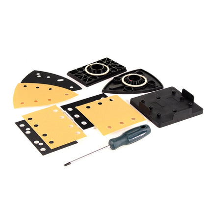 Bosch GSS 18 V-10 Akku Schwingschleifer 18 V Li-Ion Professional + Zubehör + 1 x 3,0 Ah Akku + Ladegerät - Toolbrothers