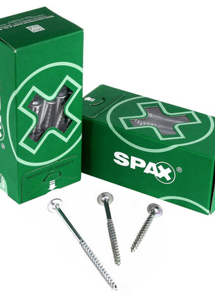 SPAX HI.FORCE Tellerkopfschraube 8,0 x 160 mm 250 Stk. ( 5x 0251010801605 ) Teilgewinde Torx T-STAR plus T40 4CUT WIROX - Toolbrothers