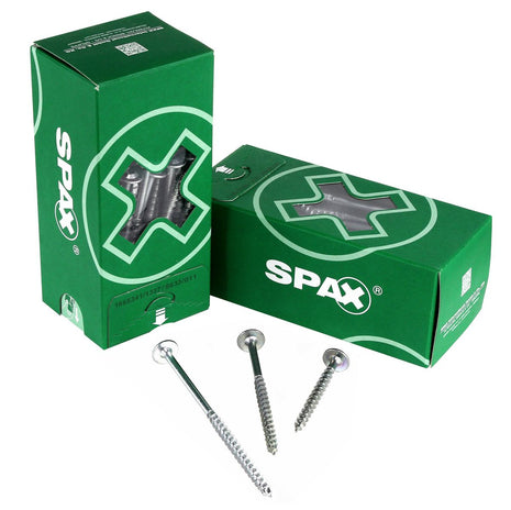 SPAX HI.FORCE Tellerkopfschraube 8,0 x 160 mm 250 Stk. ( 5x 0251010801605 ) Teilgewinde Torx T-STAR plus T40 4CUT WIROX - Toolbrothers