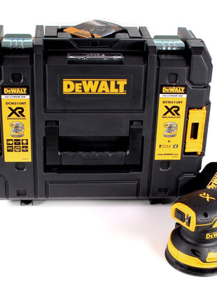 DeWalt DCW 210 NT Akku Exzenterschleifer 18V 125mm Brushless Solo + TSTAK - ohne Akku, ohne Ladegerät - Toolbrothers