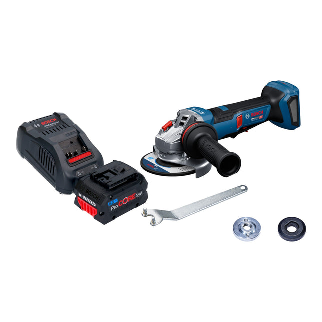 Bosch GWS 18V 11 PS Akku Winkelschleifer 18 V 125 mm Brushless 1x ProCORE Akku 5 5 Ah Ladegeraet 0 - toolbrothers