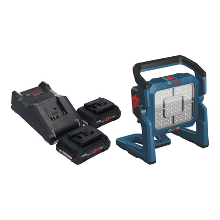 Bosch GLI 18V 5000 Akku Bauleuchte 18 V 5000 lm 2x ProCORE Akku 4 0 Ah Ladegeraet 0 - toolbrothers