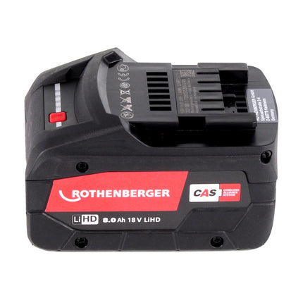 Rothenberger RO BP18/8 Li-HD Akkus - 18 V / 8,0 Ah 2 x ( 1000002549 ) - Toolbrothers